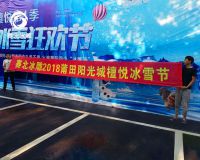 福建莆田陽光城檀悅冰雕節「賽北冰雕」