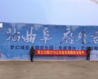 曲阜紫麟府冰雕展「賽北冰雕」