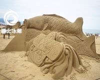 朱家尖南沙舟山沙雕節(jié)「賽北冰雕」