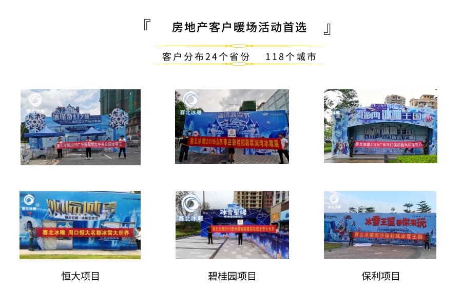 房產(chǎn)冰雕制作