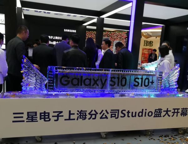 開業(yè)注水冰雕臺