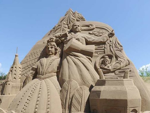 海邊沙雕怎么做