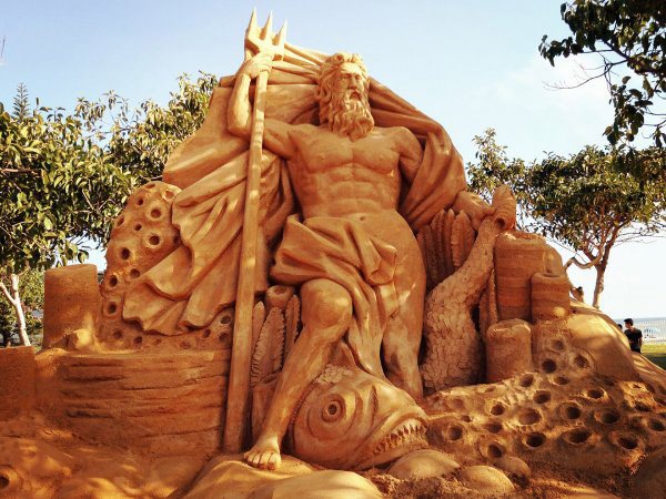 海邊沙雕怎么做