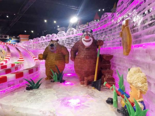 金水路未來路冰雪城堡 金水路未來路冰雪城堡