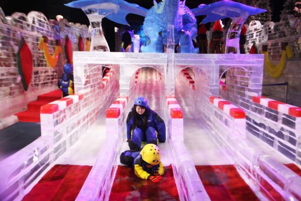 金水路未來路冰雪城堡 金水路未來路冰雪城堡